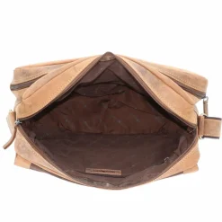 Best Greenburry Vintage Umhängetasche Leder 30 cm brown