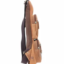 Greenburry Umhängetaschen<Vintage Umhängetasche Leder 20 cm brown