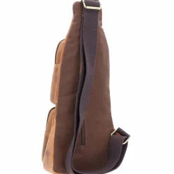 Greenburry Umhängetaschen<Vintage Umhängetasche Leder 20 cm brown