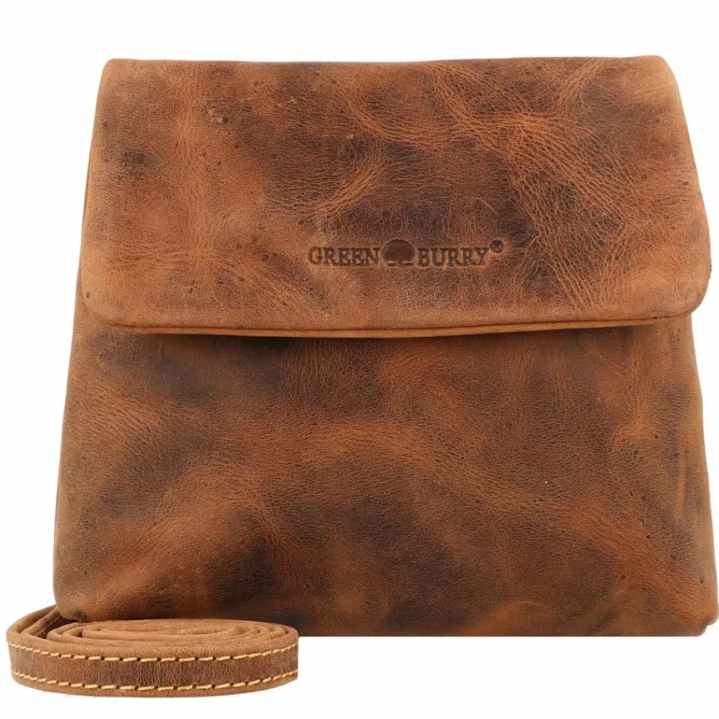Greenburry Vintage Umhängetasche Leder 25 cm