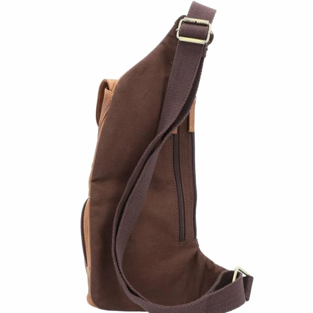 Greenburry Umhängetaschen<Vintage Umhängetasche Leder 26 cm brown