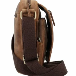 Greenburry Vintage Umhängetasche Leder 20 cm