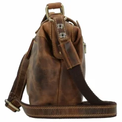 Greenburry Umhängetaschen<Vintage Umhängetasche Leder 24 cm brown