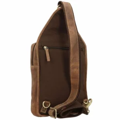 Greenburry Umhängetaschen<Vintage Umhängetasche Leder 41 cm brown