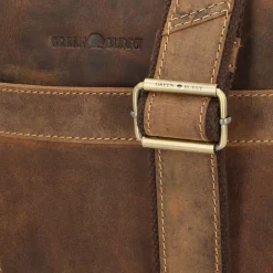Greenburry Umhängetaschen<Vintage Umhängetasche Leder 41 cm brown