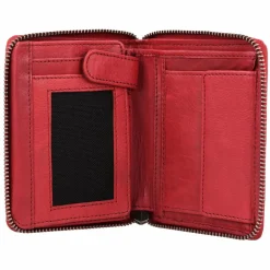 Herren Greenburry Vintage Washed Geldbörse Leder 10 cm