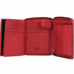 Herren Greenburry Vintage Washed Geldbörse Leder 10 cm