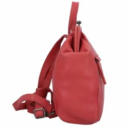 Greenburry Lederrucksäcke|City Rucksäcke<Vintage washed City Rucksack Leder 27 cm bloodred