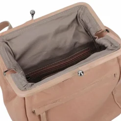 Greenburry Lederrucksäcke|City Rucksäcke<Vintage washed City Rucksack Leder 27 cm taupe