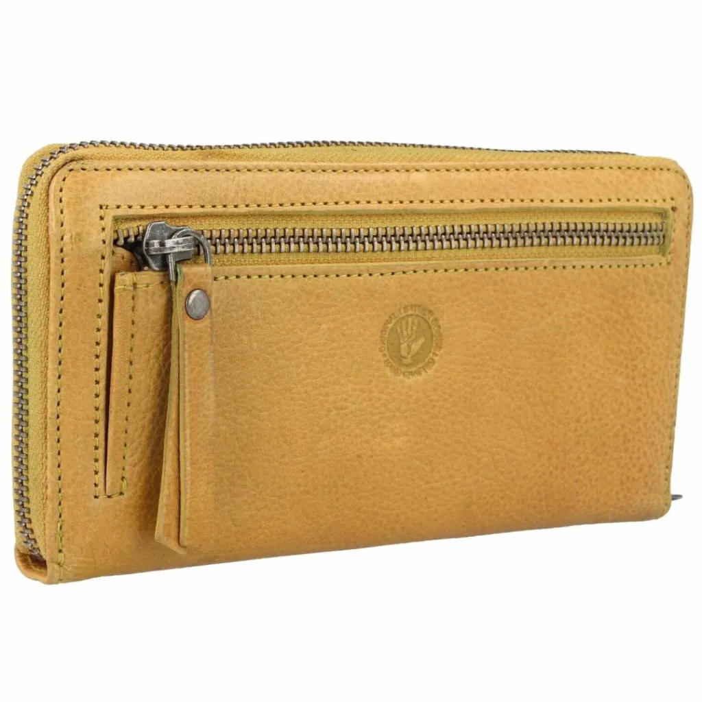 Damen Greenburry Vintage Washed Geldbörse Leder 19 cm