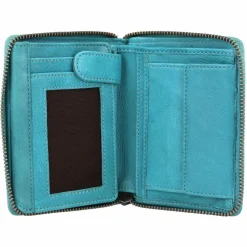 Herren Greenburry Vintage Washed Geldbörse Leder 10 cm