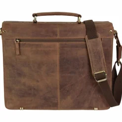 Greenburry Vintage XL Aktentasche Leder 40 cm