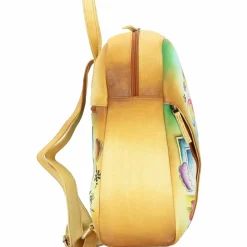 Online Greenland Nature Art+Craft City Rucksack Leder 37 cm handbemalt