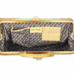 Best Greenland Nature Art+Craft Doktorkoffer Leder 37 cm handbemalt