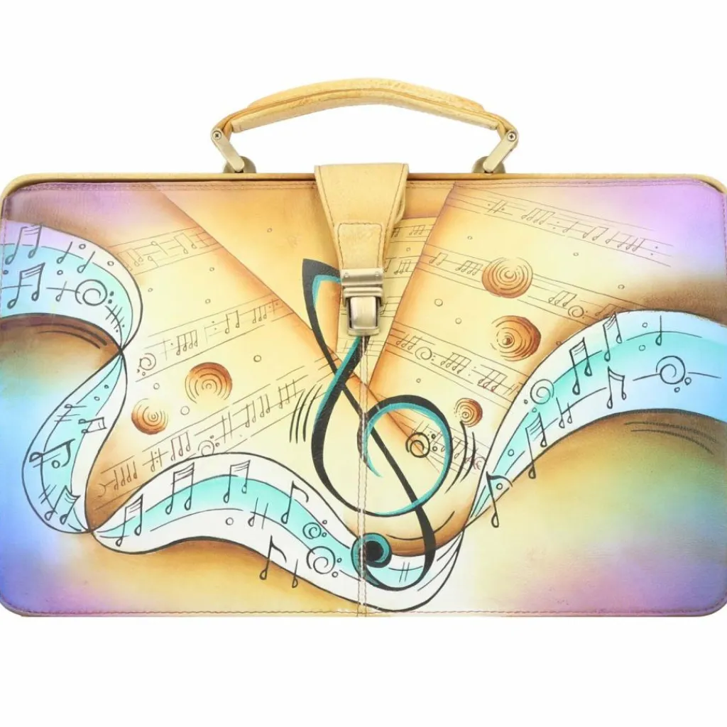 Greenland Nature Doktorkoffer<Art+Craft Doktorkoffer Leder 37 cm handbemalt