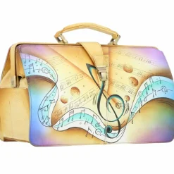 Greenland Nature Doktorkoffer<Art+Craft Doktorkoffer Leder 37 cm handbemalt