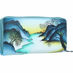 Damen Greenland Nature Art+Craft Geldbörse RFID Leder 20 cm