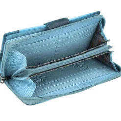 Damen Greenland Nature Art+Craft Geldbörse RFID Leder 20 cm