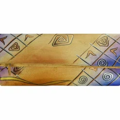 Greenland Nature Art+Craft Clutch Tasche I Leder 30 cm