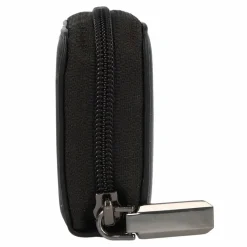 Greenland Nature Visitenkartenetuis<Black Nappa Kreditkartenetui RFID Leder 11 cm schwarz