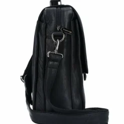 Greenland Nature Laptoptaschen|Aktentaschen<Nappa Aktentasche Leder 40 cm Laptopfach black