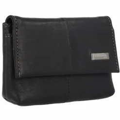 Greenland Nature Schlüsseletuis<Black Nappa Schlüsseletui RFID Leder 11,5 cm schwarz