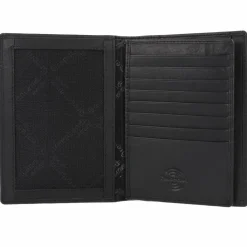 Discount Greenland Nature Black Nappa Reisepassetui RFID Leder 11,5 cm schwarz