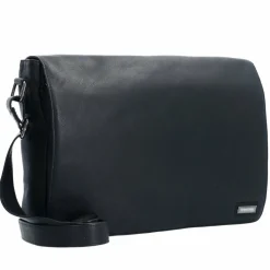 Greenland Nature Messenger Bags<Nappa Messenger Leder 38 cm black
