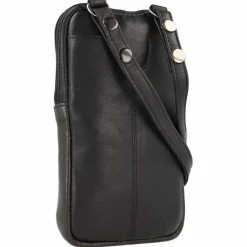 Greenland Nature Handytaschen<Nappa Handytasche Leder 11.5 cm black