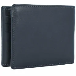 Outlet Greenland Nature Nappa Geldbörse RFID Leder 12 cm black