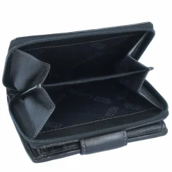 Damen Greenland Nature Nappa Geldbörse RFID Leder 9,5 cm