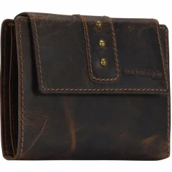 Greenland Nature Damengeldbörsen Querformat<Classic Geldbörse Leder 12,5 cm brown