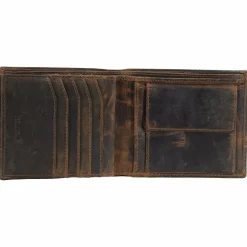 Hot Greenland Nature Classic Geldbörse Leder 12,5 cm brown