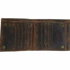 Hot Greenland Nature Classic Geldbörse Leder 12,5 cm brown