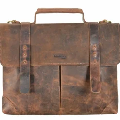 Greenland Nature Aktentaschen<Classic Aktentasche Leder 41 cm brown