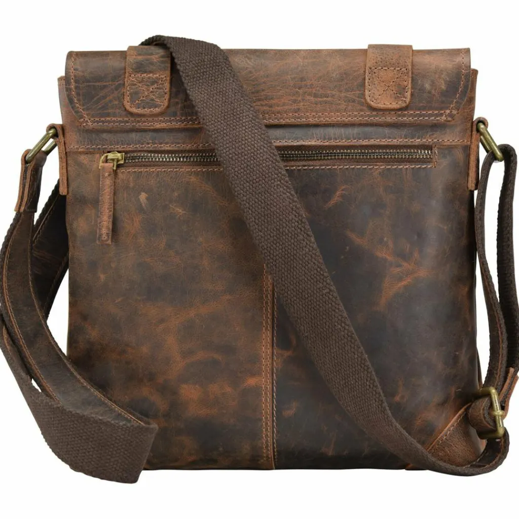 Greenland Nature Classic Umhängetasche Leder 31 cm