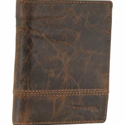 Online Greenland Nature Classic Geldbörse Leder 10,5 cm brown