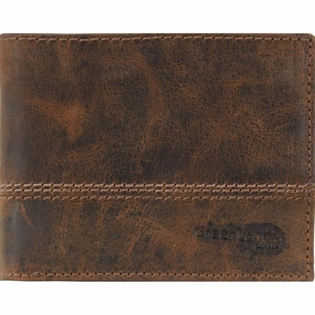 Damen Greenland Nature Classic Geldbörse Leder 12 cm