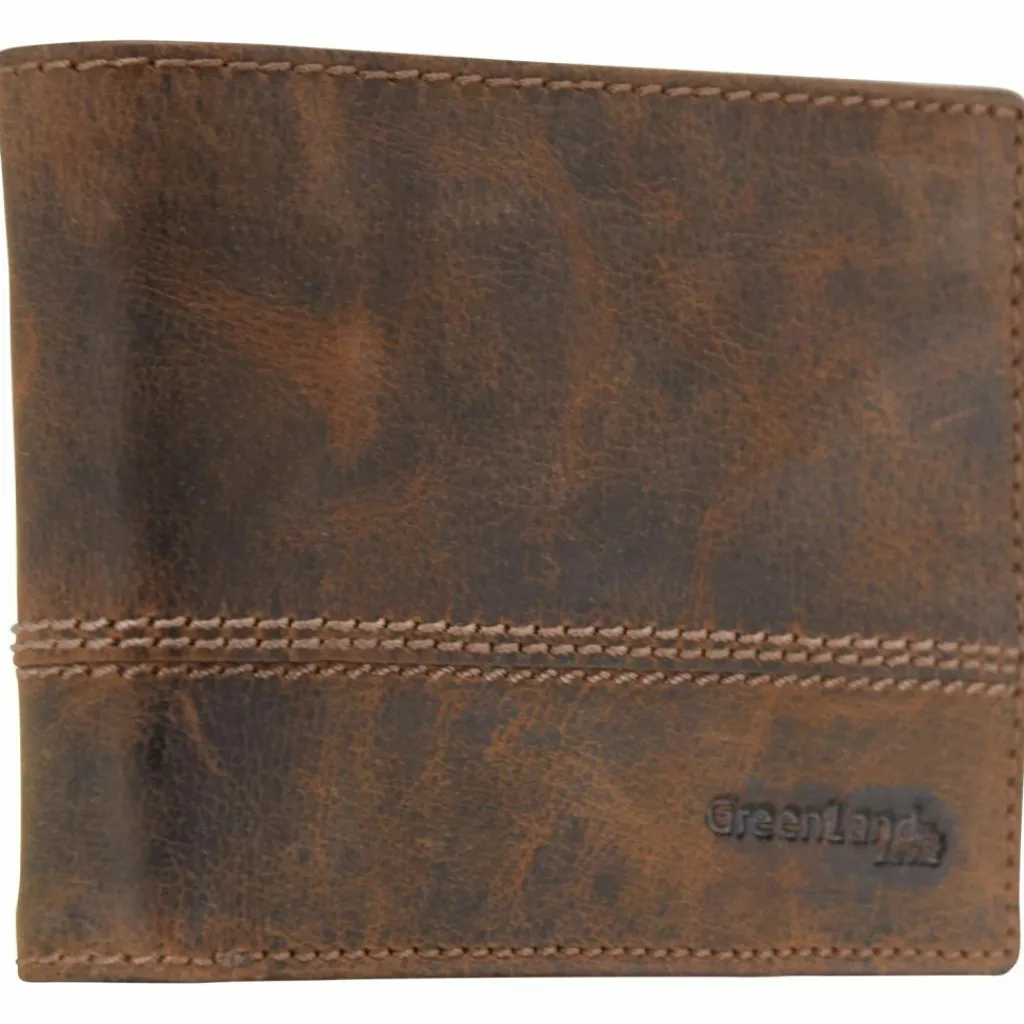 Damen Greenland Nature Classic Geldbörse Leder 12 cm