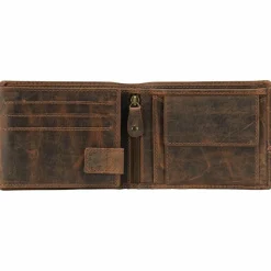 Damen Greenland Nature Classic Geldbörse Leder 12 cm