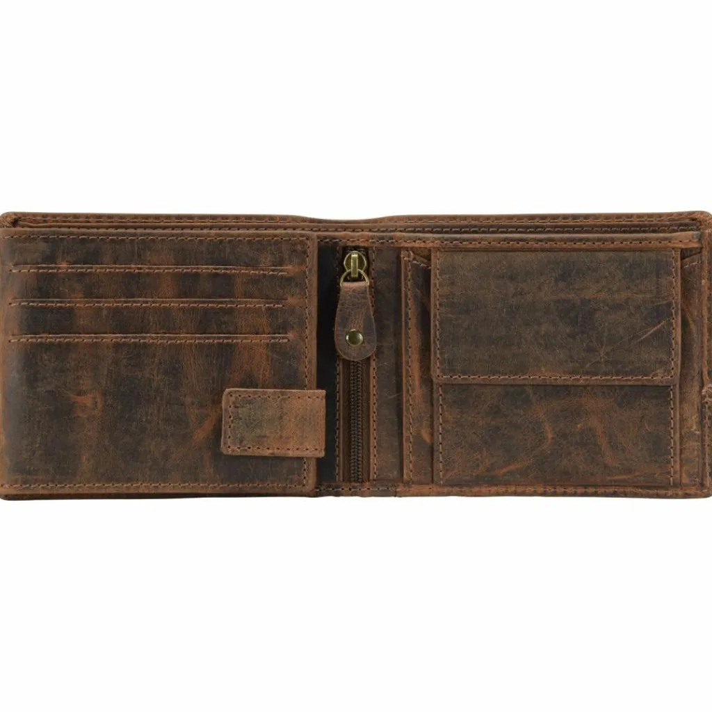 Damen Greenland Nature Classic Geldbörse Leder 12 cm