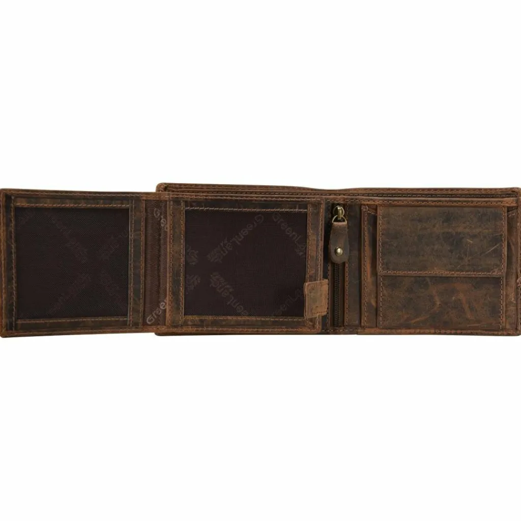 Damen Greenland Nature Classic Geldbörse Leder 12 cm