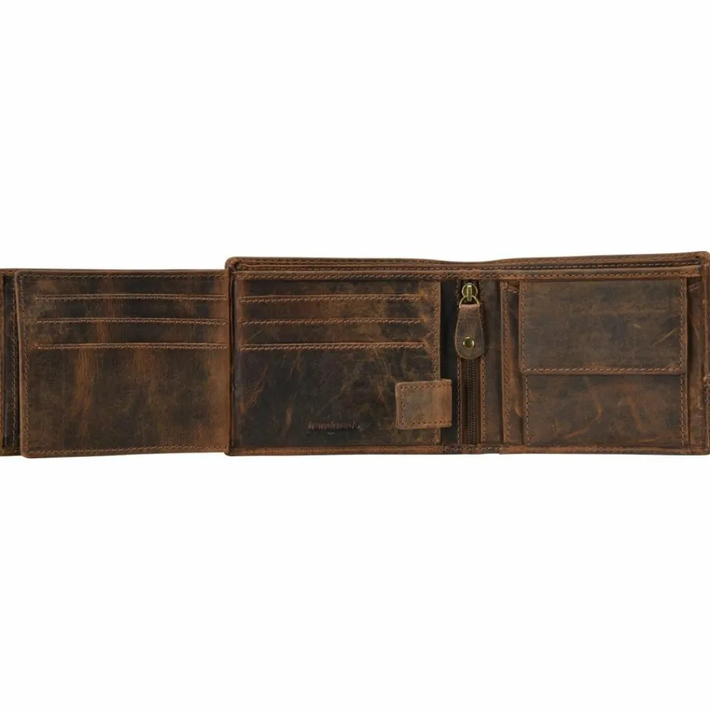 Damen Greenland Nature Classic Geldbörse Leder 12 cm