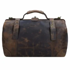 New Greenland Nature Classic Bügeltasche Doktorkoffer Leder 41 cm brown