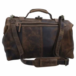 New Greenland Nature Classic Bügeltasche Doktorkoffer Leder 41 cm brown