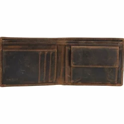 Greenland Nature Damengeldbörsen Querformat<Classic Geldbörse Leder 12.5 cm brown