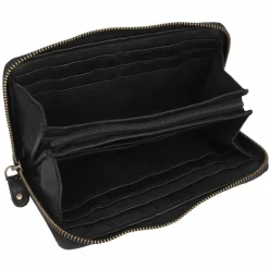 Greenland Nature Damengeldbörsen Querformat<Femi & Nine Geldbörse Leder 20 cm black