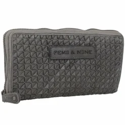 Greenland Nature Damengeldbörsen Querformat<Femi & Nine Geldbörse Leder 20 cm grey