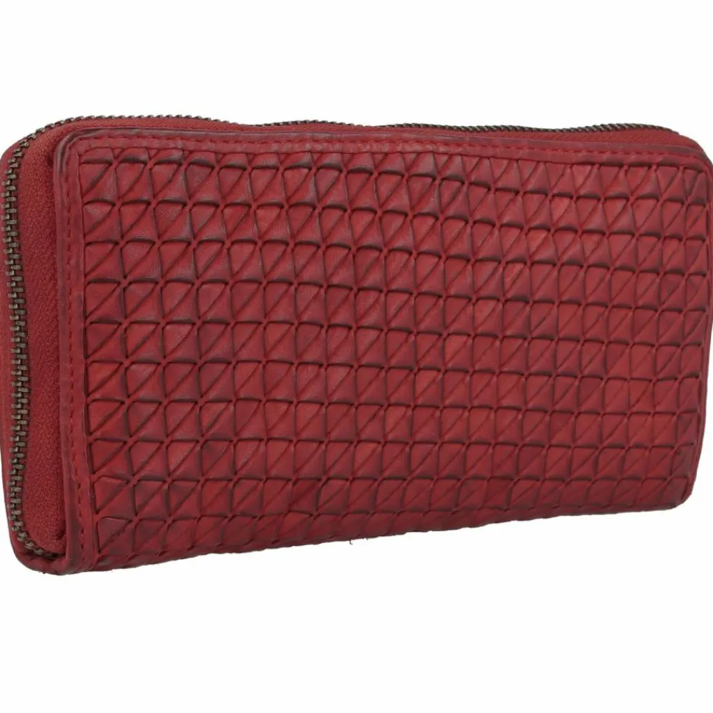 Greenland Nature Damengeldbörsen Querformat<Femi & Nine Geldbörse Leder 20 cm red