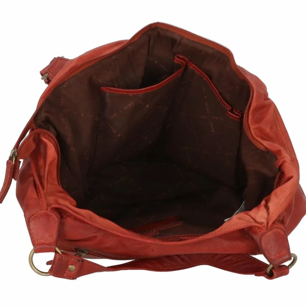 Greenland Nature Femi & Nine Schultertasche Leder 38 cm